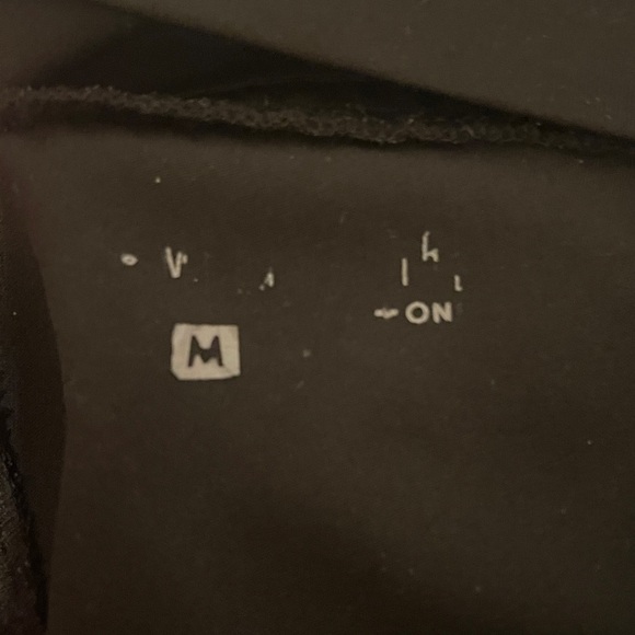 TWO PAIRS of Black Med Couture Maternity Straight Leg Scrubs Pants, Medium - Picture 5 of 6